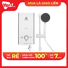 Máy nước nóng trực tiếp Ariston 4500W AURES PREMIUM 4.5P PEARL - Hàng Chính Hãng - Chỉ Giao Hồ Chí Minh