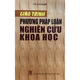 Hình ảnh sách Giáo trình phương pháp luận nghiên cứu khóa học (Tái bản 2021)