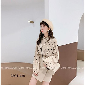 ÁO SƠ MI BI TAY CÁNH DƠI SIÊU ĐẸP -G1-420
