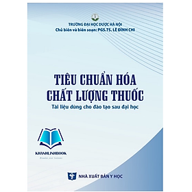 Hình ảnh Sách - Tiêu chuẩn hoá chất lượng thuốc (Y)