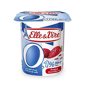 Sữa Chua Ít Béo Vị Dâu Elle & Vire 125G