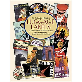 Old-Fashioned Luggage Labels (Dover Stickers)