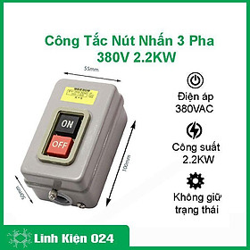 Mua Công Tắc Nút Nhấn 3 Pha 380V 2.2KW BS216B