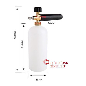 Mua Bình phun bọt tuyết 1 lít  bình phun tạo bọt tuyết- bình xịt tạo bọt tuyết 1 lít