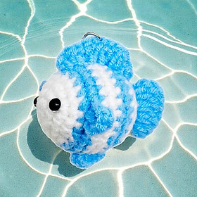 Móc Khoá Len Thủ Công Hình Cá - Mẫu 4