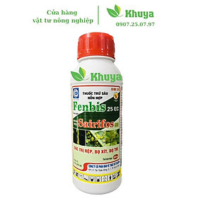 Thuốc trừ sâu Fenbis 25 EC 450ml Đặc trừ Rệp - Bọ trĩ - Bọ xít