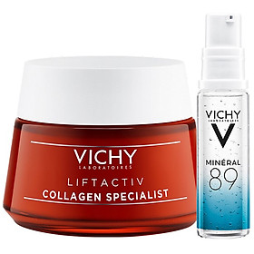 Bộ Kem Dưỡng Chống Lão Hóa Chứa Collagen Giúp Cải Thiện Các Dấu Hiệu Lão Hóa Chuyên Biệt Vichy 50ml