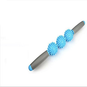 Thanh Lăn Massage Cơ Bắp 3 Bóng Roller Stick Tập Gym Yoga