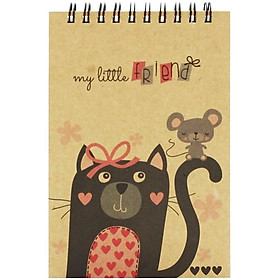 Sổ Teen Funny Cats - Cat And Mouse