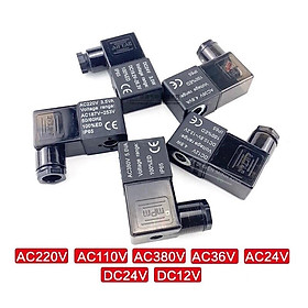 Mua Cuộn Coil Điện Cho Van Điện Từ Khí Nén 220V  12v 24v 110v  Cuận coil điện cho van khí nén 220V  12v 24v 110v