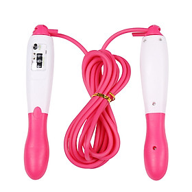 Jump Rope Digital Counting Jumping Rope Adjustable Skipping Rope Adjustable Length with Wear-Resistant Flexiblee