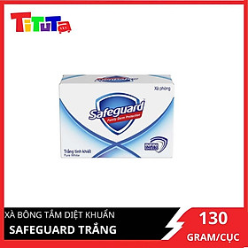 Xà Bông Cục Safeguard Trắng Tinh Khiết 130g 