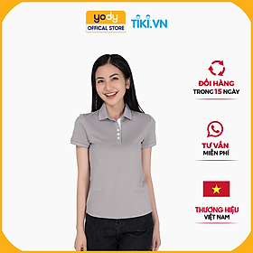 Áo Thun Polo Nữ YODY Chất Liệu Coolmax Lacoste Mền Mịn Và Thấm Hút Tốt