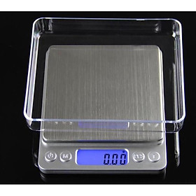 Mua (Giá sale) Cân tiểu ly điện tử inox (tặng 2 khay nhựa)