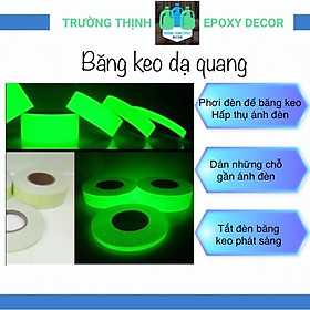 Băng Keo Dạ Quang Bảng 3cm Cuộn 3m - Trường Thịnh Sài Gòn