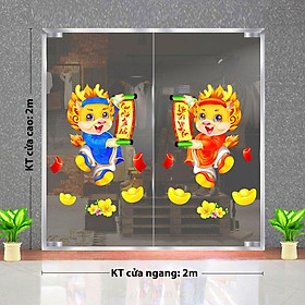 Mua DECAL TRANG TRÍ TẾT 2024 SỐ13