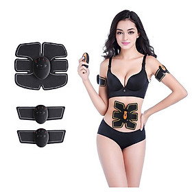 Bộ miếng dán 10 múi bụng EMS - bộ 6 múi bụng + 4 múi tay