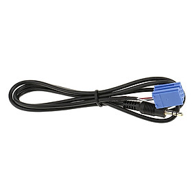 Car 3.5mm AUX Audio CD Interface Adapter Cable For