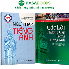 Combo 2 Cuốn Ngữ Pháp Tiếng Anh Và Các Lỗi Thường Gặp