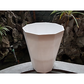 Chậu Trồng Cây Đường Kính Miệng 30 cm , Kim Cương , Bằng Nhựa Cao Cấp.