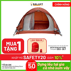 Lều 2 Lớp 4 - 5 Người Dã Ngoại Phượt Cắm Trại Galaxy Store GSL07 Chống Nước Tốt - Màu Ngẫu Nhiên