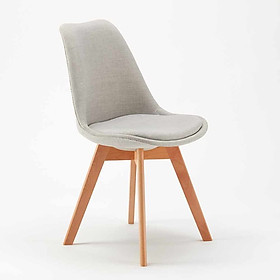 Mua Ghế Bàn Ăn Hiện Đại Nordica Chair - Mặt Nệm Bọc Vải Bố Thoáng Khí - Chân Gỗ Sồi Tự Nhiên