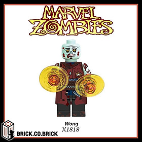 Đồ Chơi Sáng tạo Zombies Lắp Ráp Minifig Siêu Anh Hùng Zombie What if Bản Mới Nhất X0325 Captain Doctor Strange