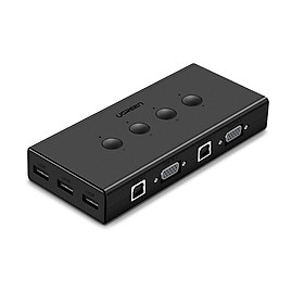 Mua Bộ chuyển tín hiệu 2 CPU dùng 1 màn hình KVM Switch USB Ugreen 50280 - Hàng Chính Hãng