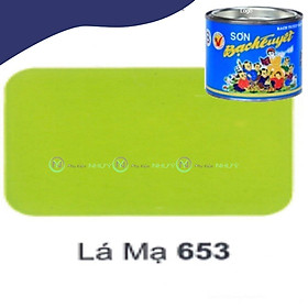 Mua BH  3 năm dành cho` 1 Lon Sơn xanh lá mạ 653 tăng giá trị và thẩm mỹ cho căn nhà chất lượng tốt