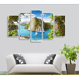 Tranh Biển |Mẫu 3 - NGANG 1.5M X CAO 0.9M