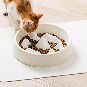 xiaomi youpin Jordan & Judy Pets Ăn chậm Bowl Feeder Dog Anti Skid