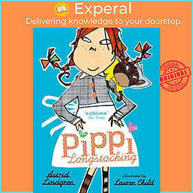 Sách - Pippi Longstocking by Lauren Child (UK edition, paperback)