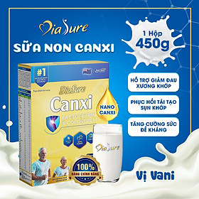 Sữa Diasure Canxi Hộp Giấy 450g 18 GÓI 25G