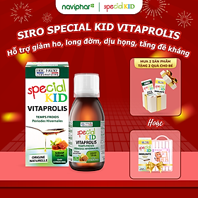 TPBVSK Special Kid Vitaprolis - Hỗ trợ giảm nguy cơ viêm đường hô hấp trên, hỗ trợ tăng cường sức đề kháng (125ml)[Siro - Nhập khẩu Pháp]