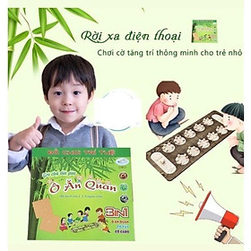 Đồ Chơi Trí Tuệ 3 in 1 - Ô Ăn Quan - Cờ Vây - Cờ Caro - Trò Chơi Dân Gian