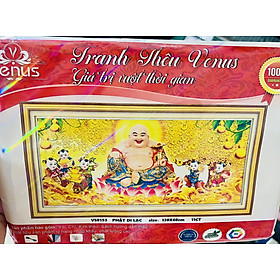 Mua Tranh thêu kín Phật di lặc vs8153  kt 130 x 60 cm