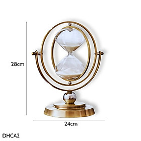 Mua Đồng Hồ Cát Xoay 360 độ Chất Liệu Hợp Kim Phong Cách Bắc Âu DHCA2