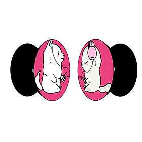 Combo 2 giá đỡ điện thoại hình Anh và Em độc lạ, cute