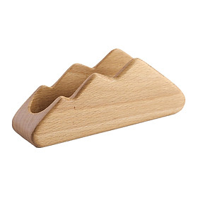 Business Card Holder Card Stand Mountain Shaped Real Estate Agent Gift Professional