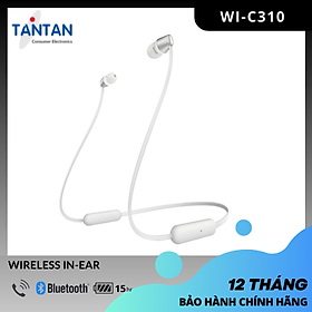 Mua Tai Nghe BLUETOOTH 5.0 Sony WI-C310 | Siêu nhẹ 19g - Pin 15h - Sạc nhanh - Nghe gọi chất lượng cao - Âm thanh đậm chất | Hàng Chính Hãng