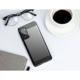 Ốp lưng chống sốc Vân Sợi Carbon cho Samsung Galaxy S20 FE - hàng chính hãng