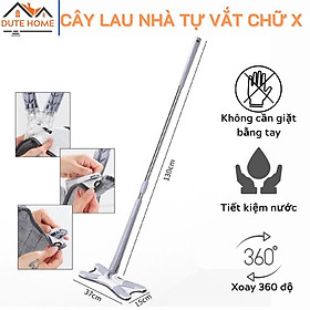 Mua Cây Lau Nhà Tự Vắt Thông Minh Chữ X Xoay 360 Độ