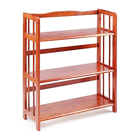 Kệ Sách 3 Tầng Dài 90 cm Gỗ Cao Su
