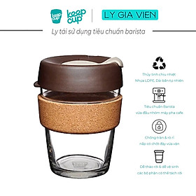 Mua Ly Thủy Tinh Tái Sử Dụng KeepCup Cork Reusable Cup
