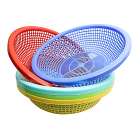 Mua Combo 5 Rổ nhựa tròn 35cm Chấn Thuận Thành đựng đồ đạc  đựng thực phẩm rau củ đa năng tiện lợi hàng Việt Nam chất lượng cao RC3520-5 (nhiều màu)