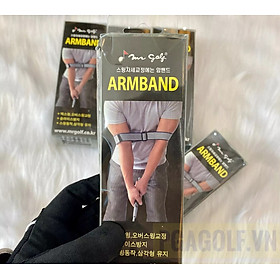 Dụng cụ hỗ trợ tập golf - Armband - Dây đai đeo tay bằng cao su tập golf