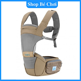 Địu Em Bé Comfybaby Trợ Lực 4 Tư Thế Tặng 2 Khẩu Trang Xuất Nhật