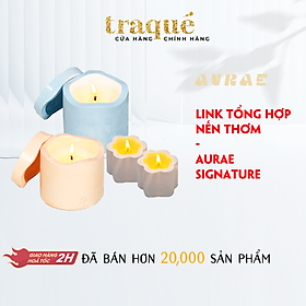 Hình ảnh Review [12 mùi - 3 size] Nến thơm tinh dầu cao cấp không khói an toàn Aurae