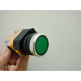 Mua Nút nhấn đề nhả MÀU XANH-MÀU ĐỎ- không đèn LA38-11BN - 440V 10A