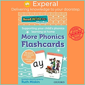 Sách - Read Write Inc. Phonics: More Phonics Flashcards by Ruth Miskin Tim Archbold (UK edition, paperback)